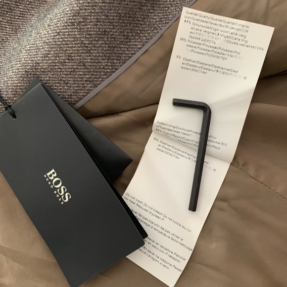 (New) BOSS Wool Blazer - Picture 6 of 8